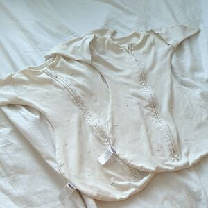 Small Cream Baby Sleep Sacks Transitional Swaddle